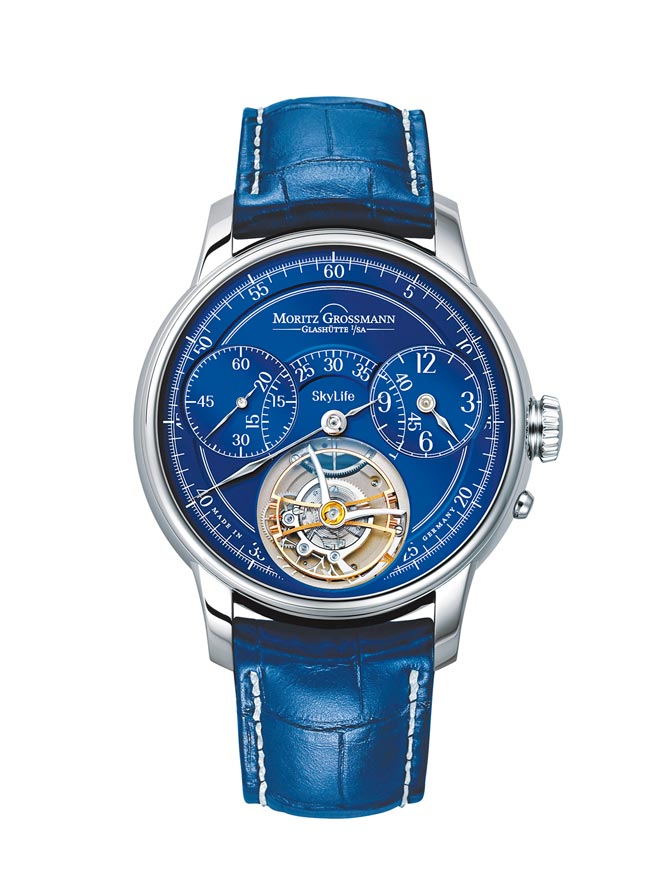 德国制表大师Moritz Grossmann传世的作品不多，图为150年歷史的骨董怀表，从细节不难看出昔日大师的独到工艺。（瑞博品提供）