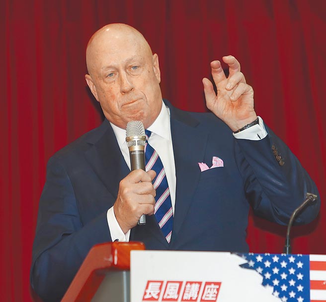 美国在台协会台北办事处前处长包道格。（本报资料照片）