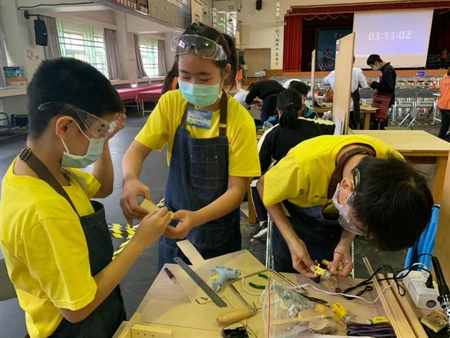 新北市是全国生活科技竞赛唯一连续5年获得第1名的县市。（新北市教育局提供）