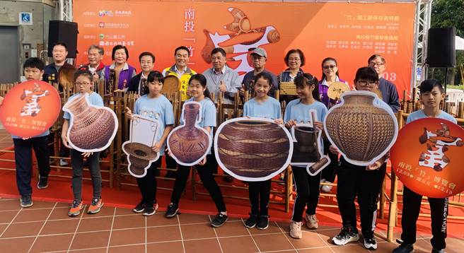 南投竹艺博览会5日登场，展期至12月13日。（廖志晃摄）