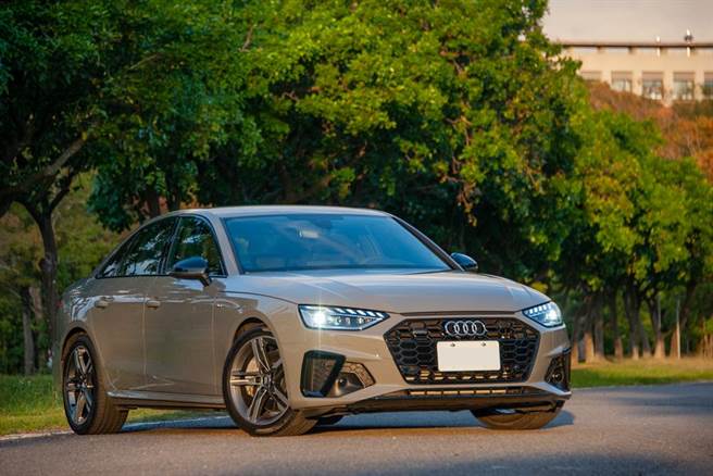 Audi当家小生A4车系小改款，变得更酷帅。（陈大任摄）
