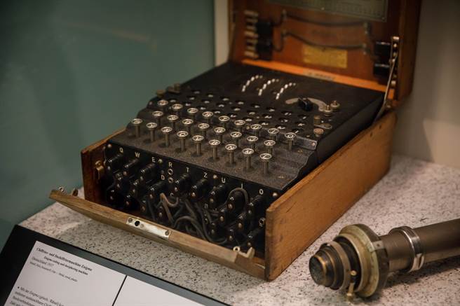 恩尼格瑪密碼機是納粹德國在二戰時所使用的加密機器。(示意圖/達志影像)