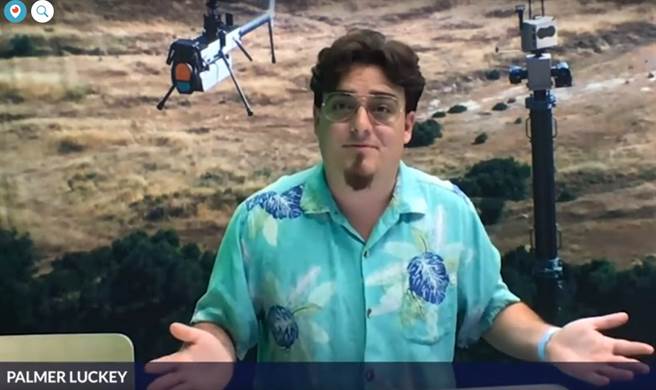 Oculus VR的聯合創始人拉奇指出，許多美國科技公司的因擔心失去中國大陸巨大的市場，拒絕與美國軍方合作。(圖／推特@fjeronimo)