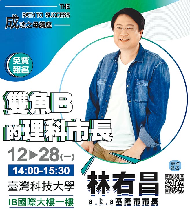THE PATH TO SUCCESS 成功之母 基隆在地市長 12/28 will change U