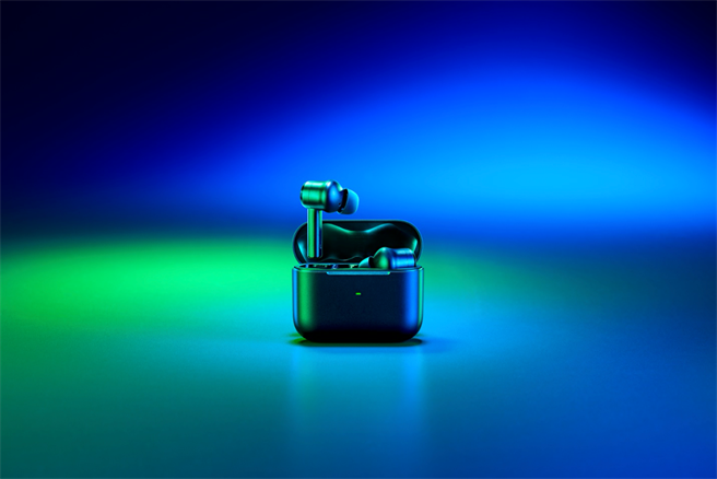 Razer推出Hammerhead True Wireless Pro耳机。（Razer提供／黄慧雯台北传真）
