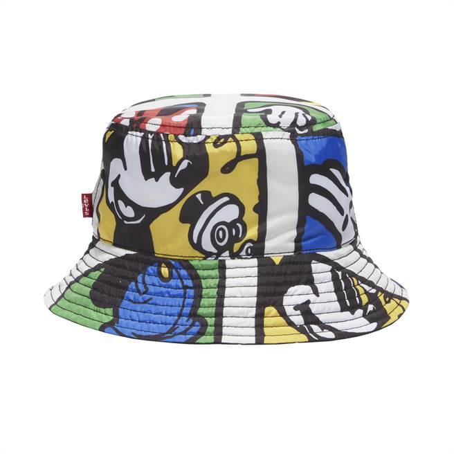 LEVI’S x DISNEY合作系列，漫画印花渔夫帽，1290元。（LEVIS提供）