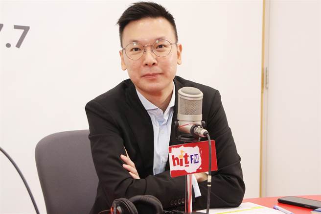 民进党副秘书长林飞帆。（Hit Fm《周玉蔻呛新闻》制作单位提供）