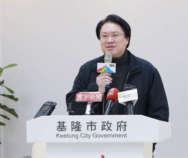 基隆市长林右昌8日表示，感谢市民肯定，市府团队会继续努力，把肯定化作动力。（基隆市政府提供／陈彩玲基隆传真）