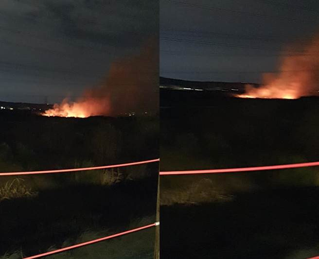 台中大肚溪又烧起来！当地人崩溃：市区烟雾瀰漫臭到不行（图片取自／彰化人大小事）