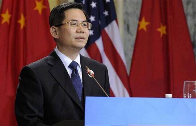 大陆外交部副部长郑泽光（图）召见美国驻华使馆临时代办傅德恩，就美国务院宣称将制裁中国全国人大常委会14位副委员长提出严正抗议。（图／大公网）