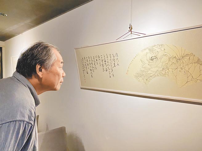 年少时曾是叛逆小子，不爱念书，66岁的艺术家陈宏勉，在书画与刻印的世界里，找到人生的道路。（沾美艺术提供）