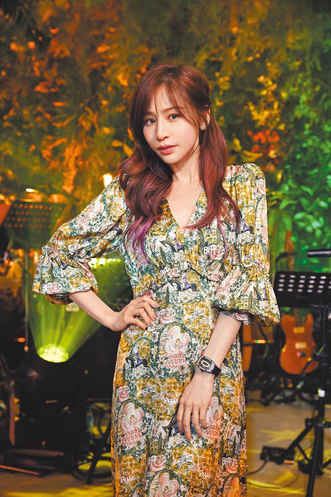 王心凌前晚举行TME Live超现场「私．心」线上音乐会。（环球音乐提供）