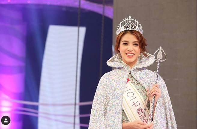 選美出身的雷莊兒，在2017年一舉拿下香港小姐冠軍和最上鏡小姐獎。（圖／取材自雷莊兒Instagram）