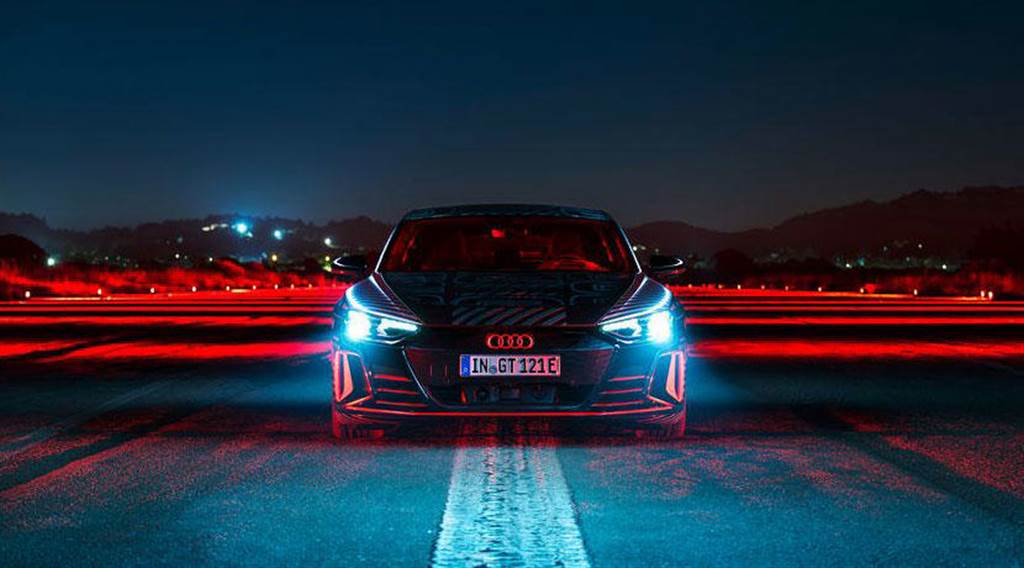 Audi e-Tron GT 電動跑車在德國工廠開始生產，使用 100% 綠色電力