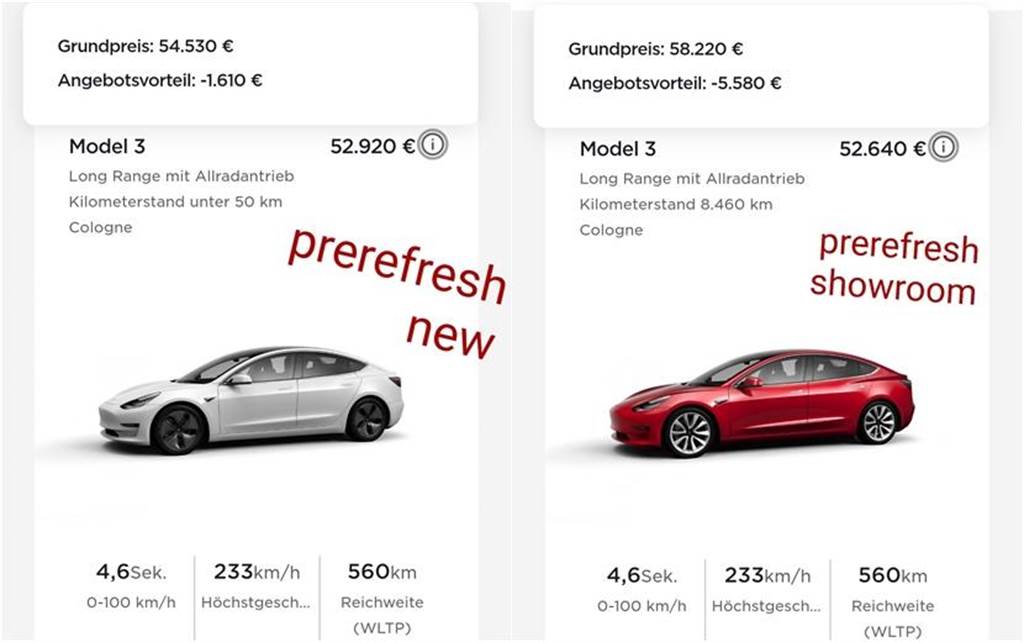 冲交车啦！德国特斯拉降价拚销量，连 2021 年式新版 Model 3 也不例外