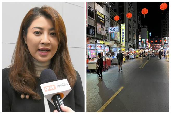 国民党立委许淑华（左）、高雄六合观光夜市（右）。（合成图／资料照）