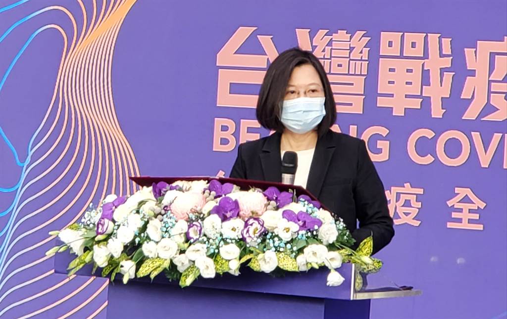 總統：台灣對國際社會和醫療人權的付出和貢獻，一直都是現在進行式。曾薏蘋攝