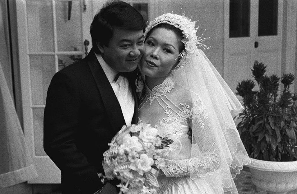 關菊英1982年嫁給音樂人黎小田。(圖／翻攝自東網)
