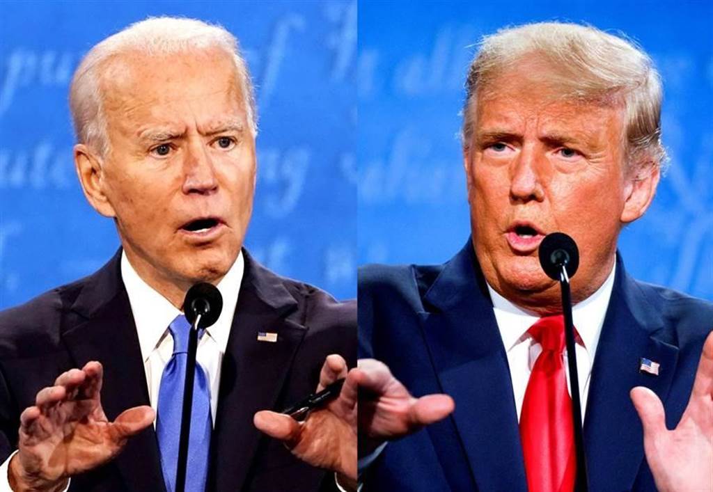 美國民主黨總統候選人拜登(左)、總統川普(右)。（圖／美聯社、路透社）
