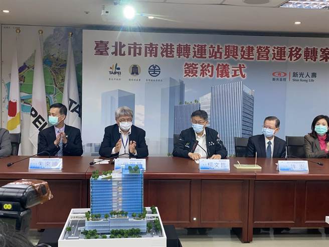 柯文哲表示，但断掉的原因要说明，川崎下面子公司处理，最后是川崎公司负责川崎公司就要处理。（游念育摄）