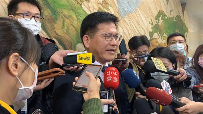 交通部长林佳龙。（潘千诗摄）