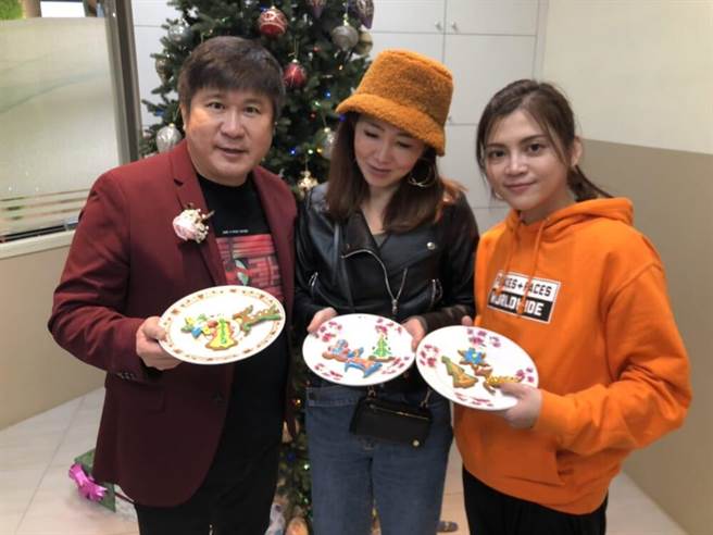 胡瓜、谢忻、叶欣眉。（胡瓜提供）