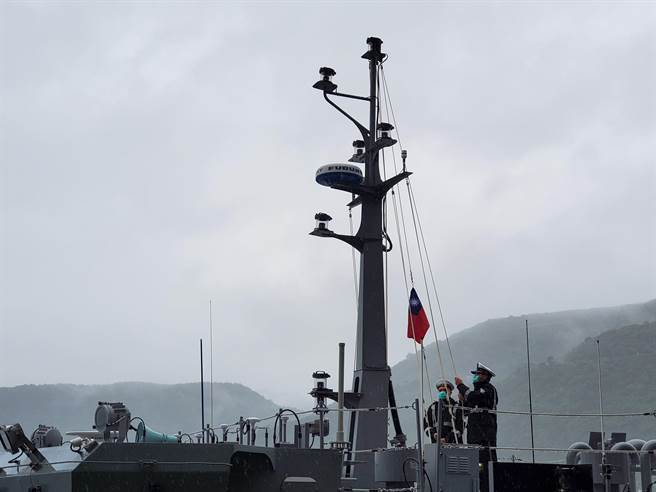 命名「塔江艦」  總統：感謝您將成為我海上堡壘。（圖／曾薏蘋）