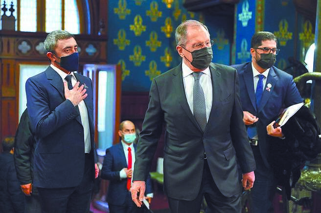 美国多家媒体报导，俄罗斯骇客入侵美国商务部和财政部窃取资料。图为俄罗斯外长拉夫罗夫。（路透）