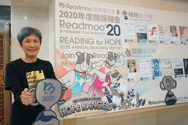 Readmoo 讀墨電子書執行長 龐文真。（Readmoo提供／黃慧雯台北傳真）
