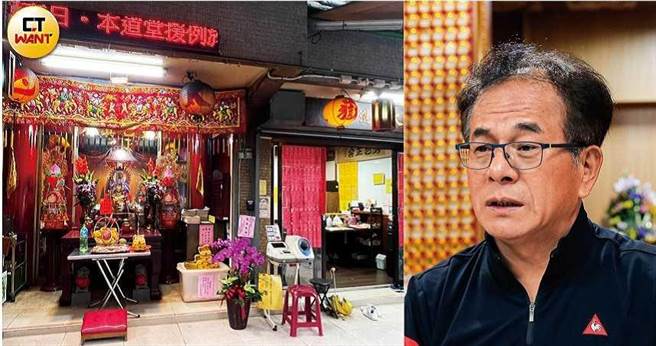 元太道堂主委朱陈火表示，许多政治大学的学生会因课业问题，向太乙救苦天尊祈求解惑。（图／黄耀徵摄）