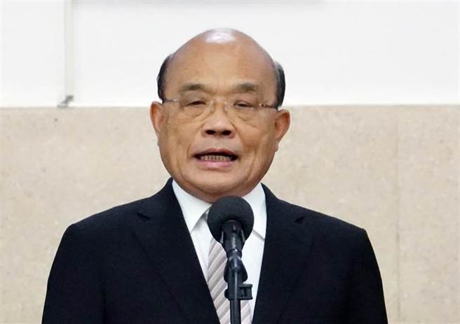 行政院长苏贞昌。（报系资料照）