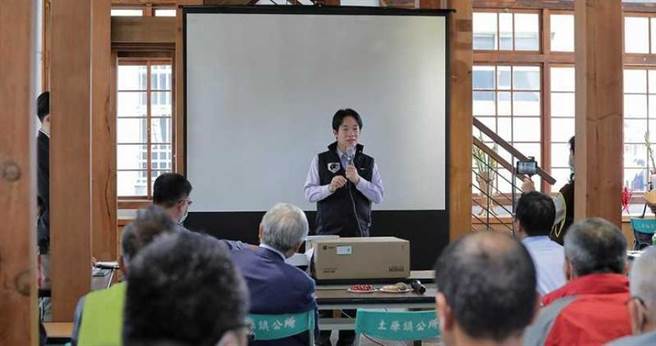 副总统赖清德日前到云林参访，谈论地方创生政策。（图／翻摄总统府网站）