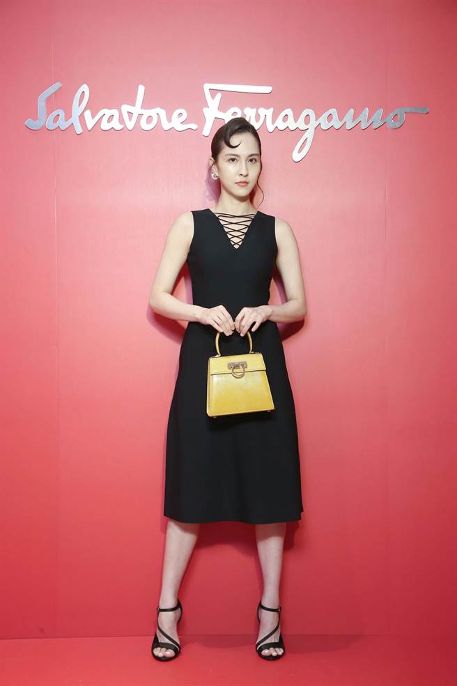 艺人魏蔓。（Salvatore Ferragamo提供）