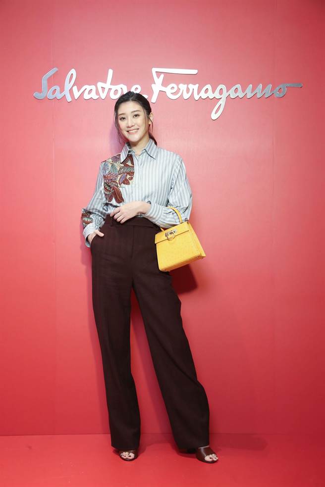 艺人林逸欣（Salvatore Ferragamo提供）