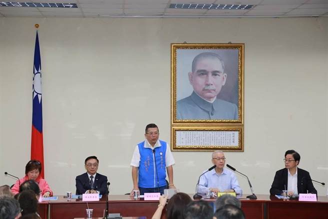 国民党医疗委员会主委蔡明忠。（黄福其摄）