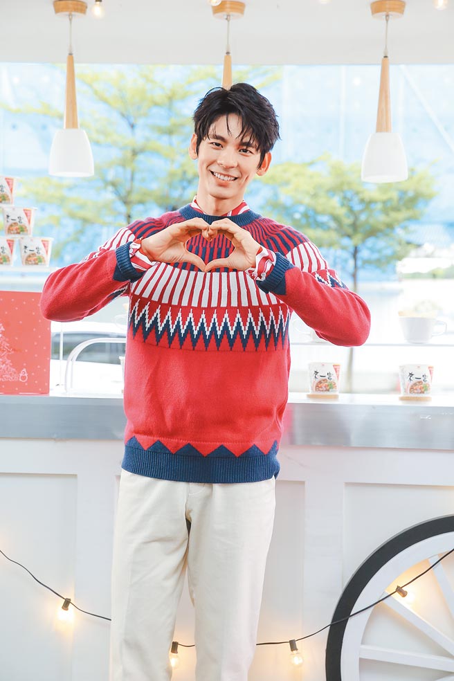 林柏宏昨出席活动，吸引许多粉丝。（卢祎祺摄）