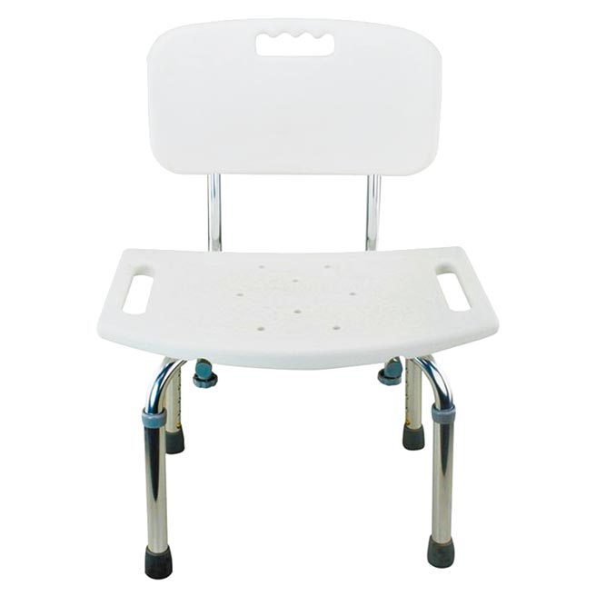 特力屋的MedGear免工具中背洗澡椅，具防滑脚套、EVA防滑坐垫，使用更安全，1490元。（特力屋提供）