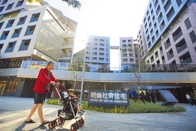 台北市明伦社会住宅高租金惹议。（本报资料照片）