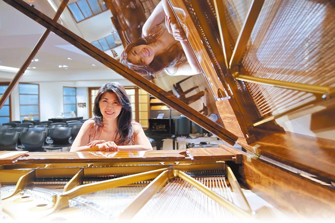 享誉国际的钢琴家陈毓襄，受世人关注。（黄世麒摄）