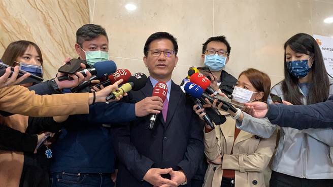 交通部长林佳龙。（潘千诗摄）