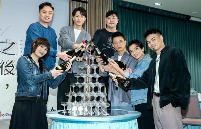 韦礼安昨出席演唱会庆功宴。（粘耿豪摄）