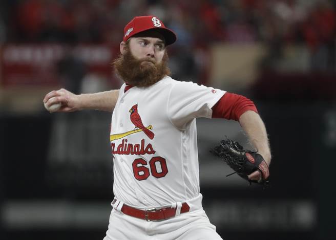 前红雀队牛棚投手布瑞比亚手术后復健期间仍获青睐，将加盟旧金山巨人队。（美联社资料照）