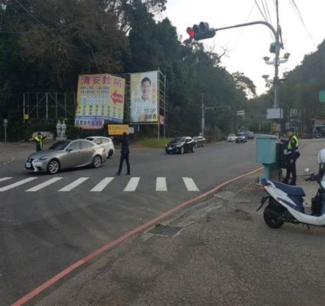 苗栗县警局将加强台3线元旦交通疏导。（苗栗县警局提供／谢明俊苗栗传真）