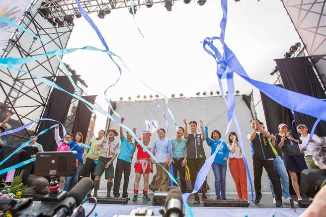 基隆海洋老鹰嘉年华满10周年，今年因疫情取消游行活动，改办特展延续精神。（基隆市政府提供／陈彩玲基隆传真）