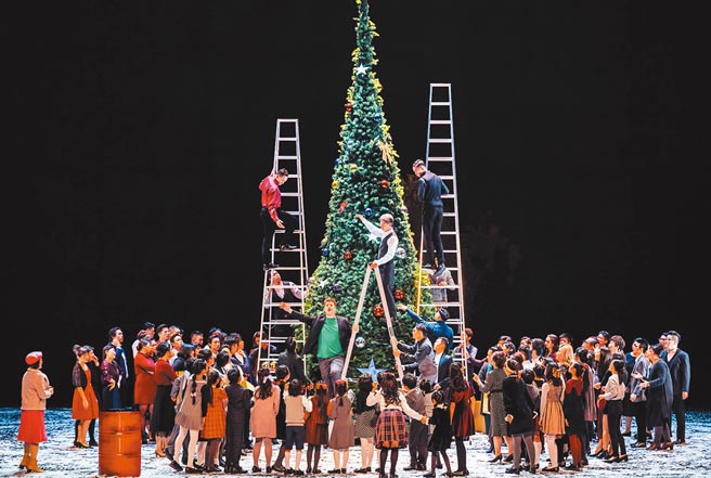 台中國家歌劇院2020遇見巨人系列的壓軸節目，推出浦契尼歌劇《波希米亞人》。（台中國家歌劇院提供／陳淑芬台中傳真）