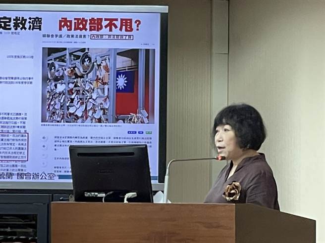 国民党立委叶毓兰。 (资料照/吴家豪摄)