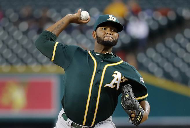 韩职胜投王阿尔坎塔拉将投效日职阪神虎队，成为陈伟殷的队友。（美联社资料照）