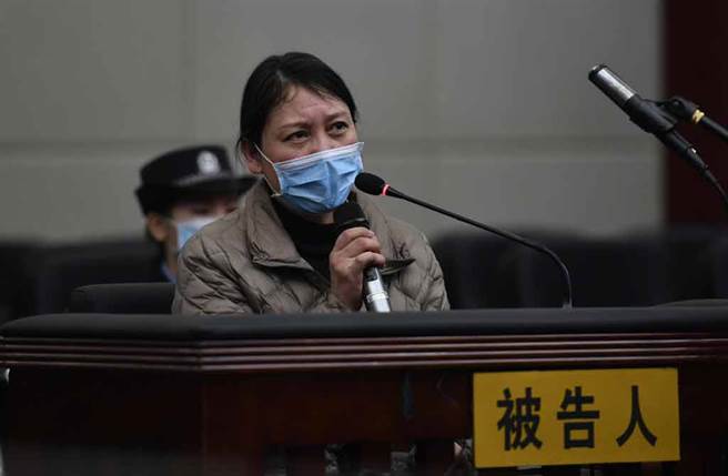 12月21日，劳荣枝在大陆江西省南昌市中级人民法院法庭受审。（中新社照片）