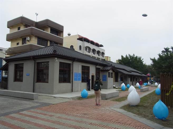 云林县政府活化北港镇自来水厂歷史建筑群，诉说水道头的前世今生。（张朝欣摄）