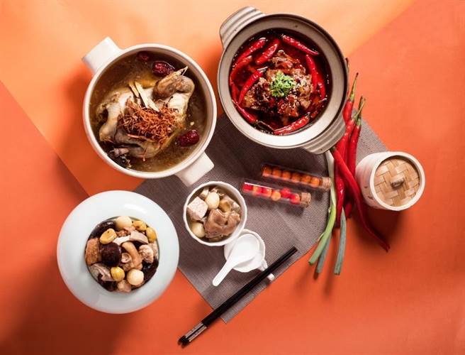 六福菜色十分多元，贯串荤、素、川菜、台菜等风味，各种饕客喜好一次网罗。（六福提供）